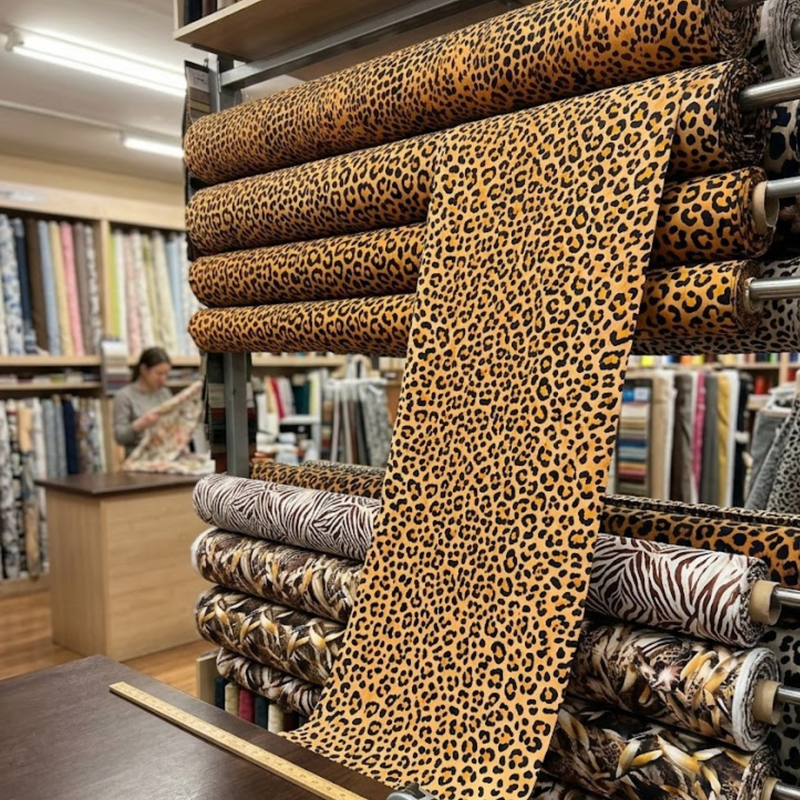 Chalis Rayon Animal Prient