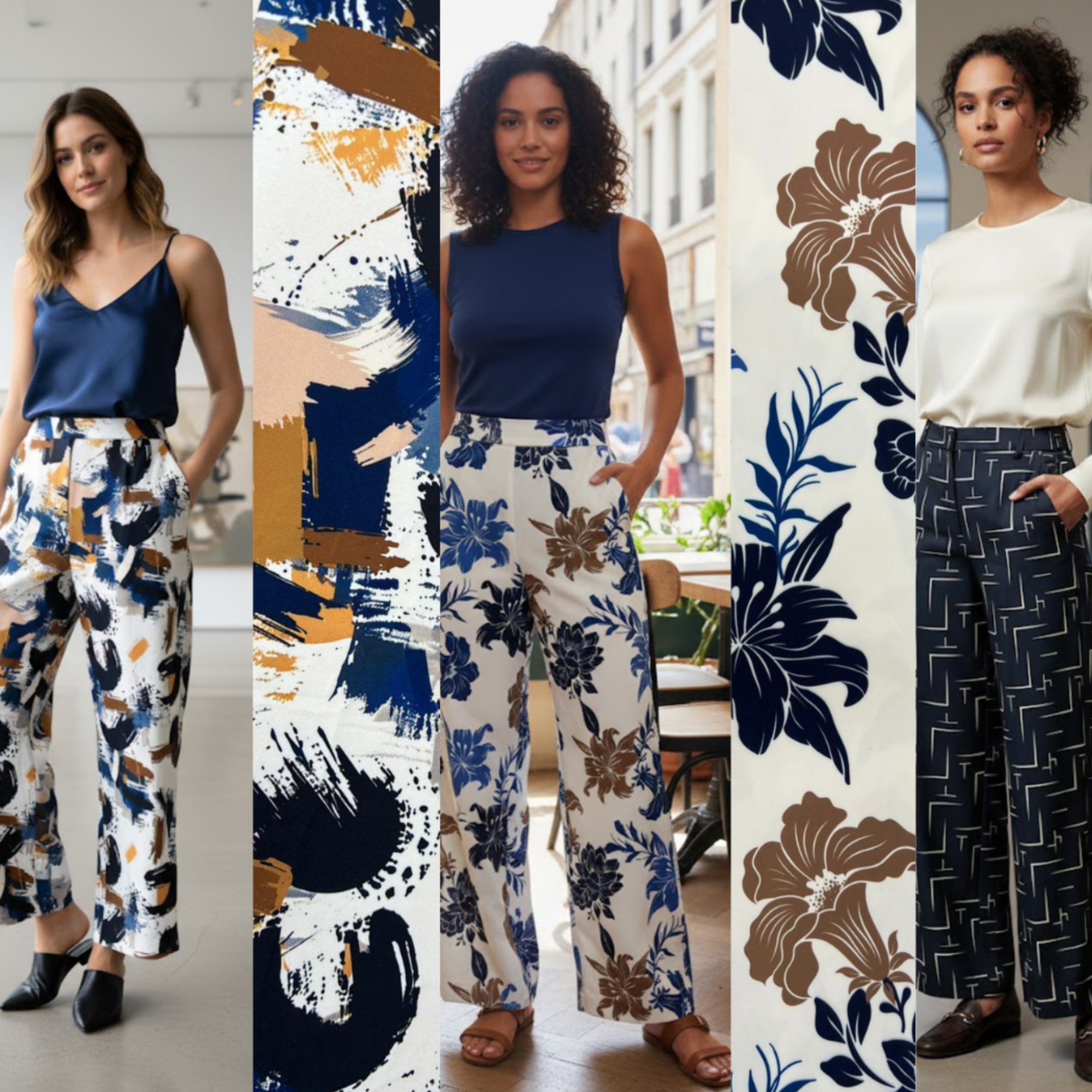 Coleccion Noches de Viena Estampada.