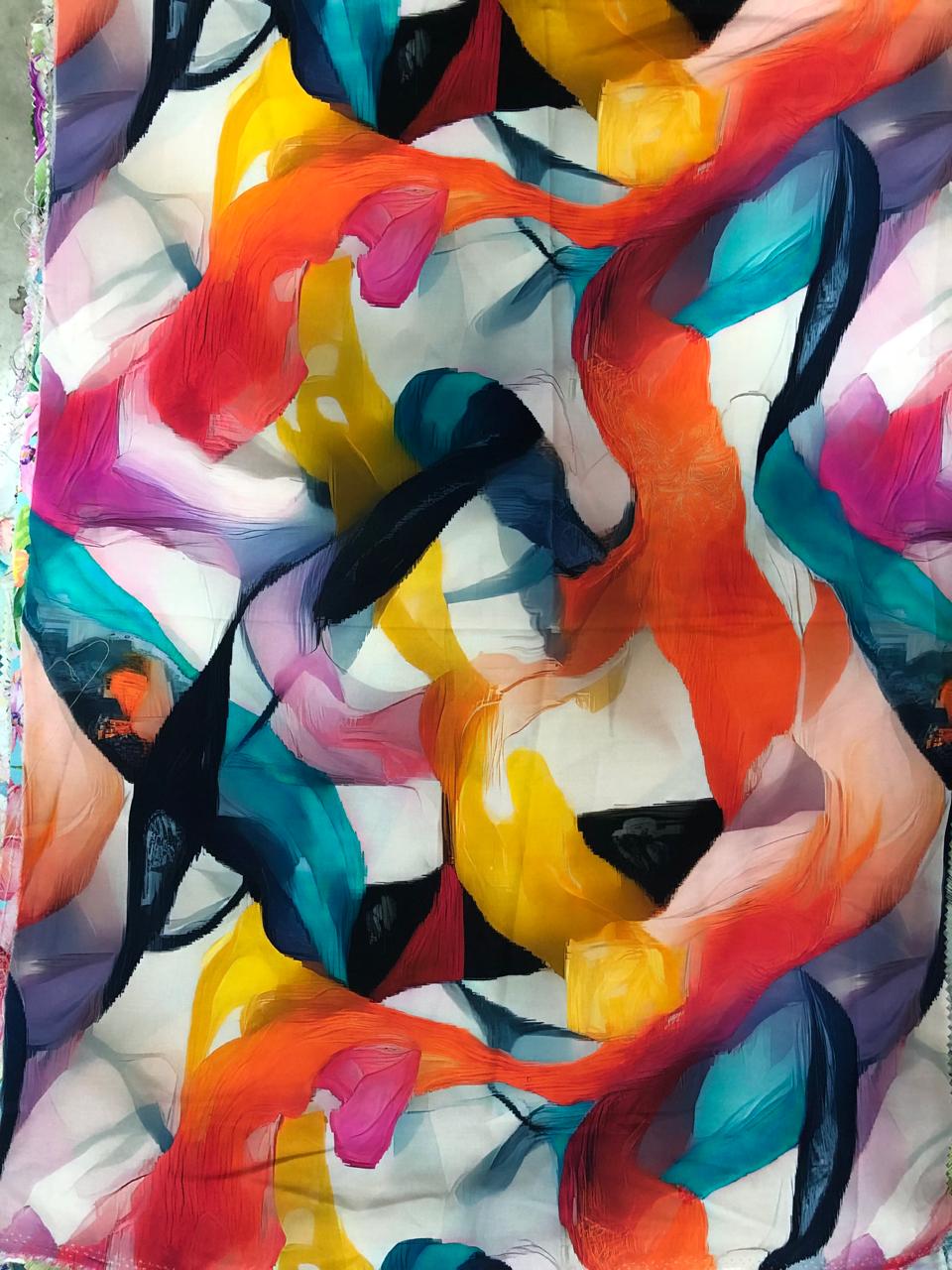 Tela Chalis 3D Diseño Galería De Arte X Metro.