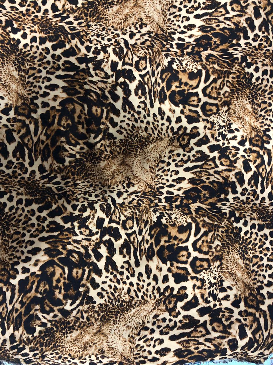 Tela Chalis 3D Diseño safari X Metro.