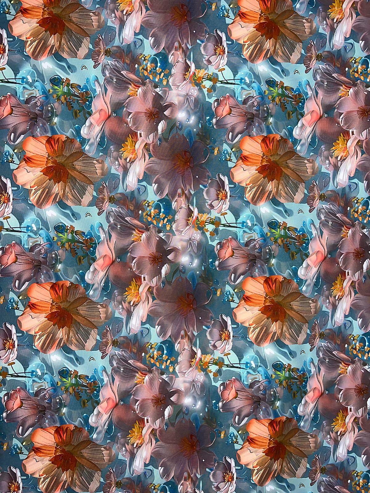 Tela Seda Mango 3D X Metro