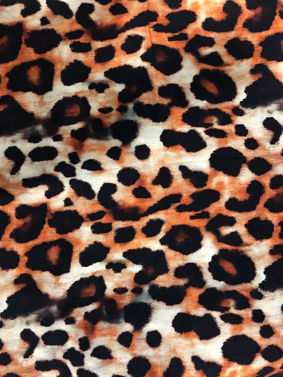 Tela Chalis 3D Diseño safari X Metro.