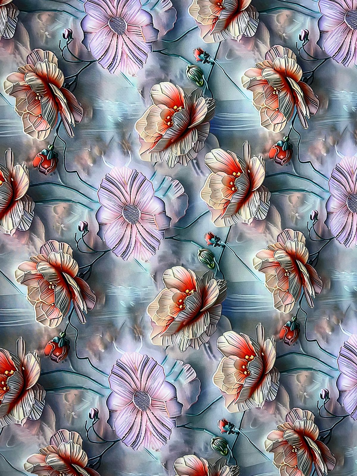 Tela Seda Mango 3D X Metro