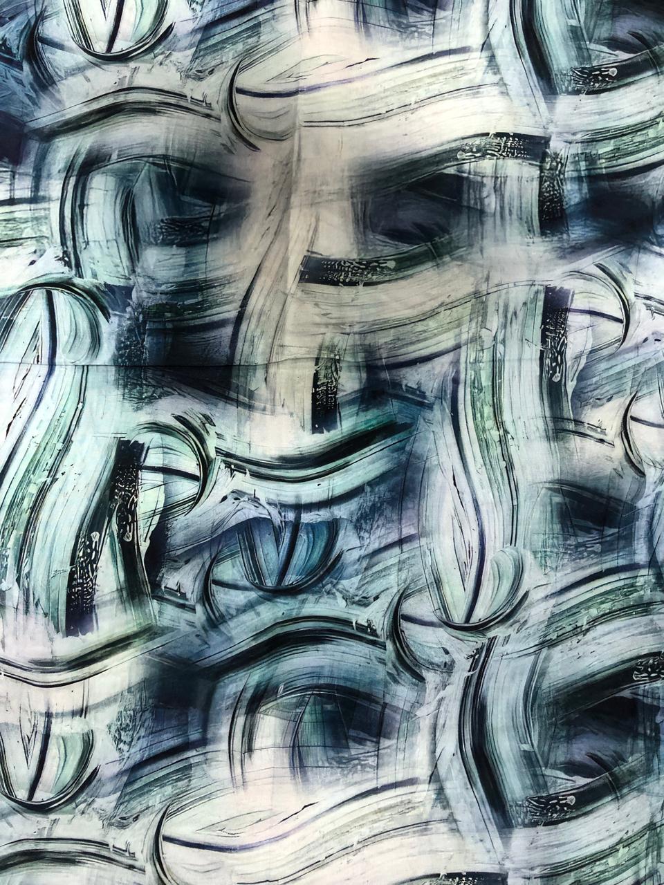 Tela Chalis 3D Diseño Galería De Arte X Metro.