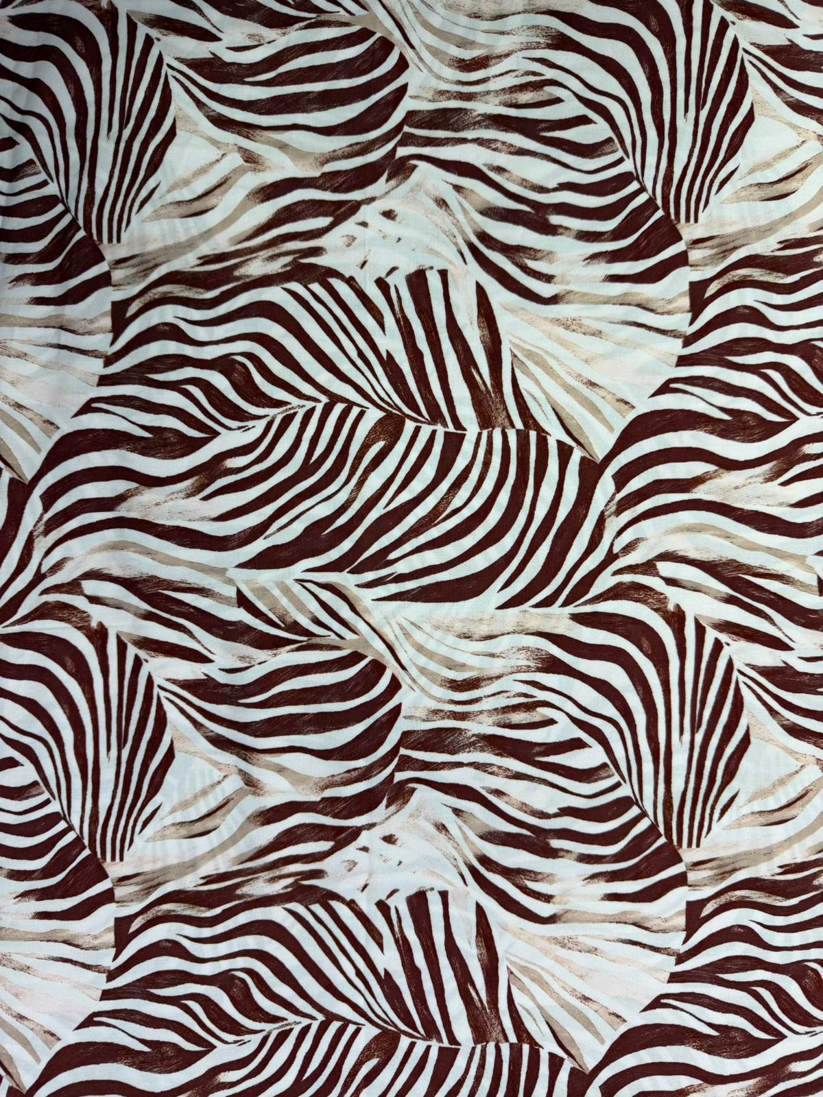 Chalis Rayon Estampado Animal Prient X Metro.