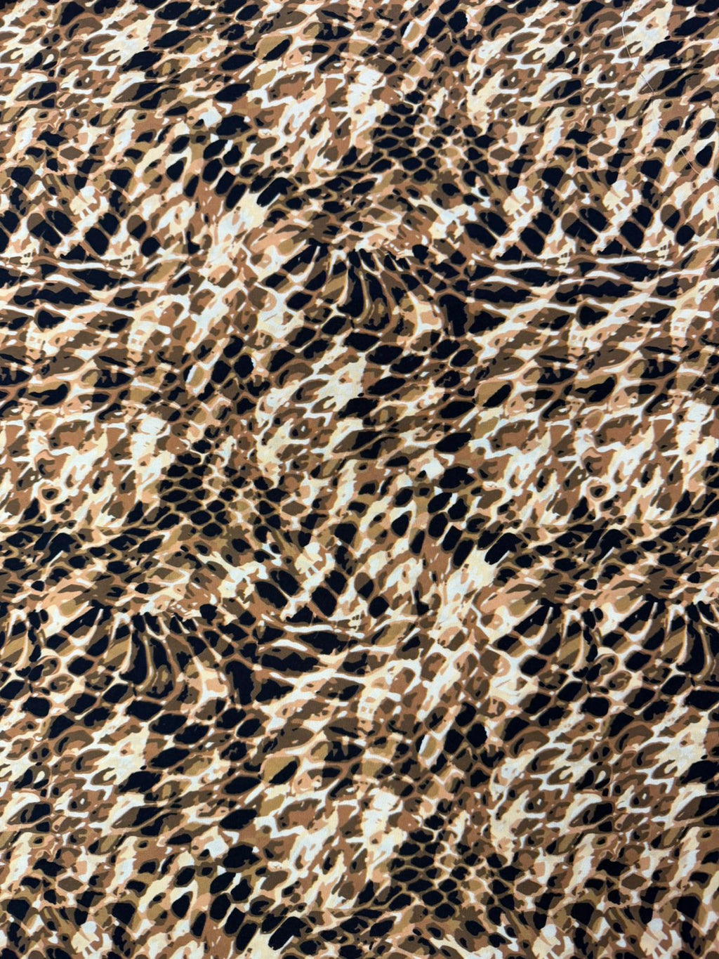 Chalis Rayon Estampado Animal Prient X Metro.
