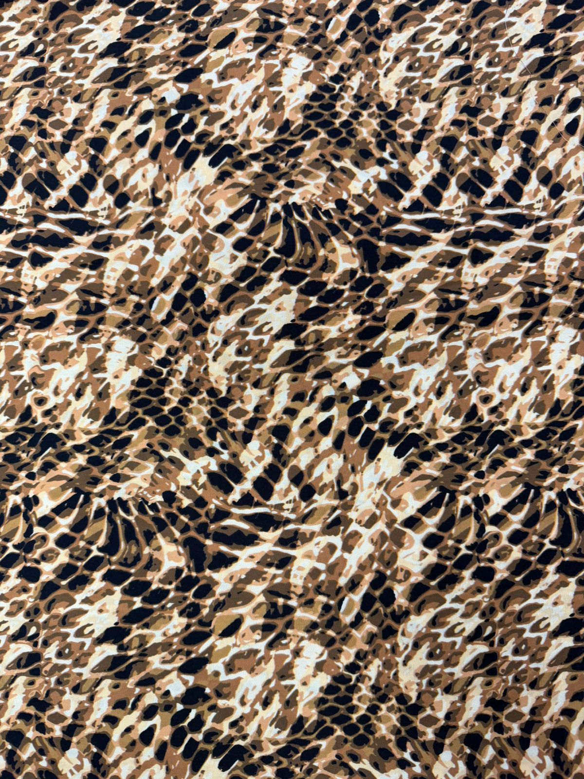 Chalis Rayon Estampado Animal Prient X Metro.