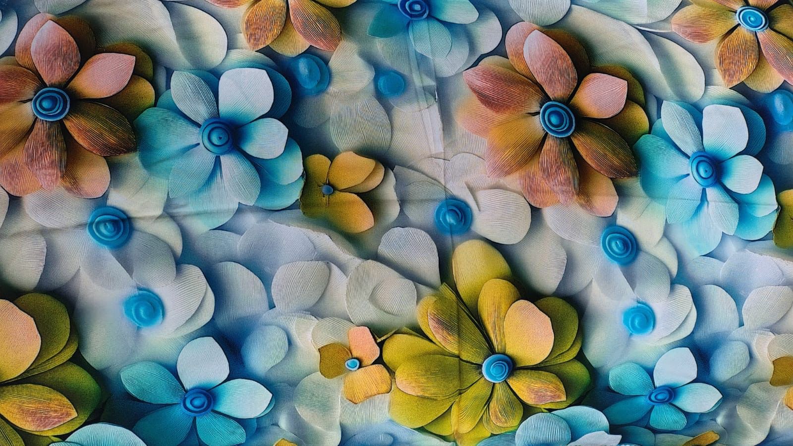 Chalis Rayon Estampado Botánico X Metro.