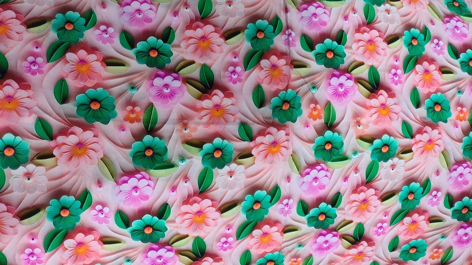 Chalis Rayon Estampado Botánico X Metro.