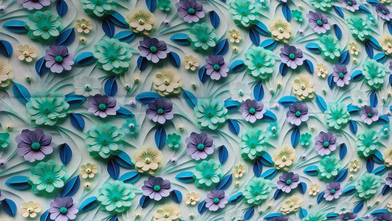 Chalis Rayon Estampado Botánico X Metro.