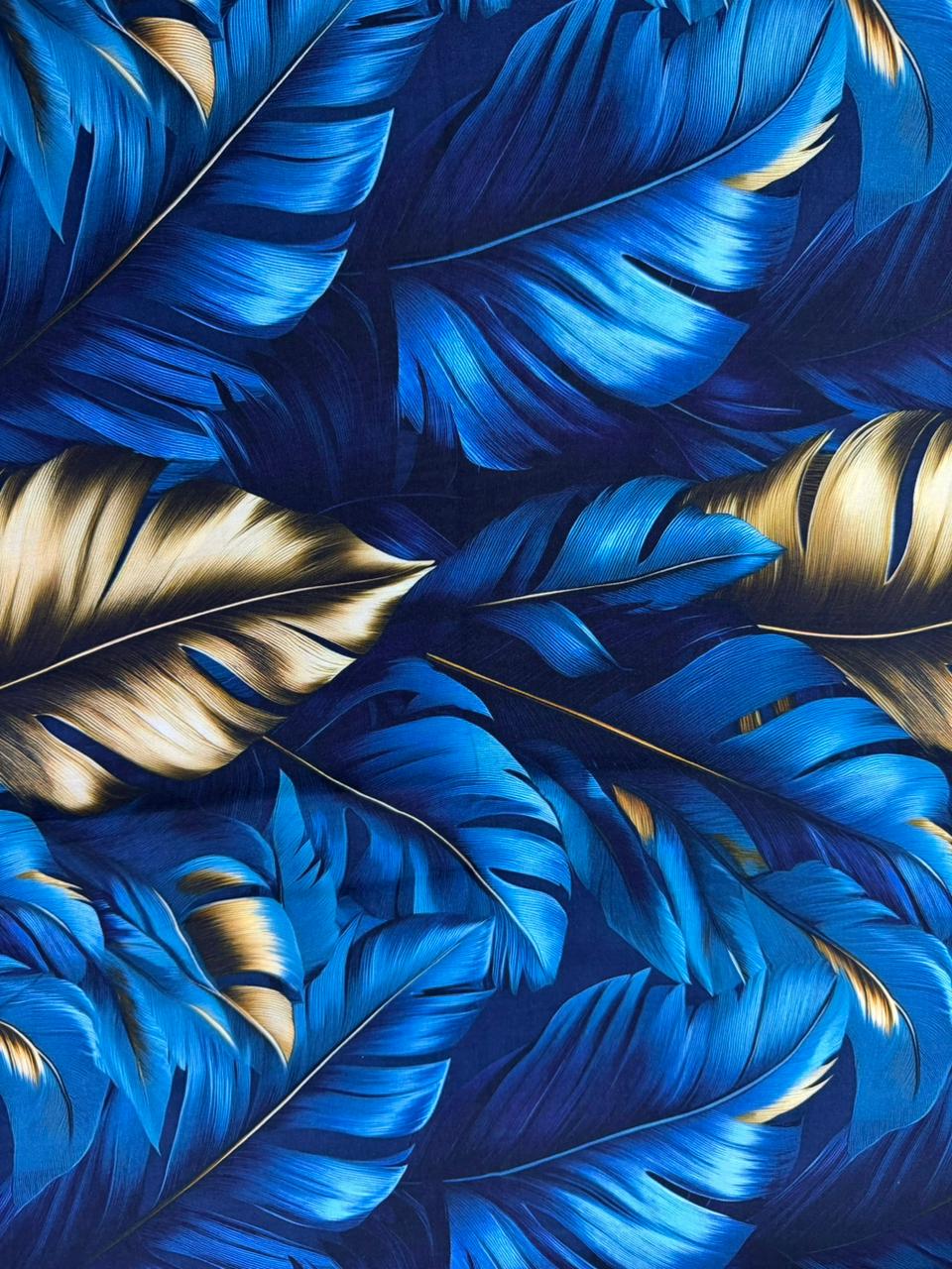 Chalis Rayon Estampado Botánico X Metro.