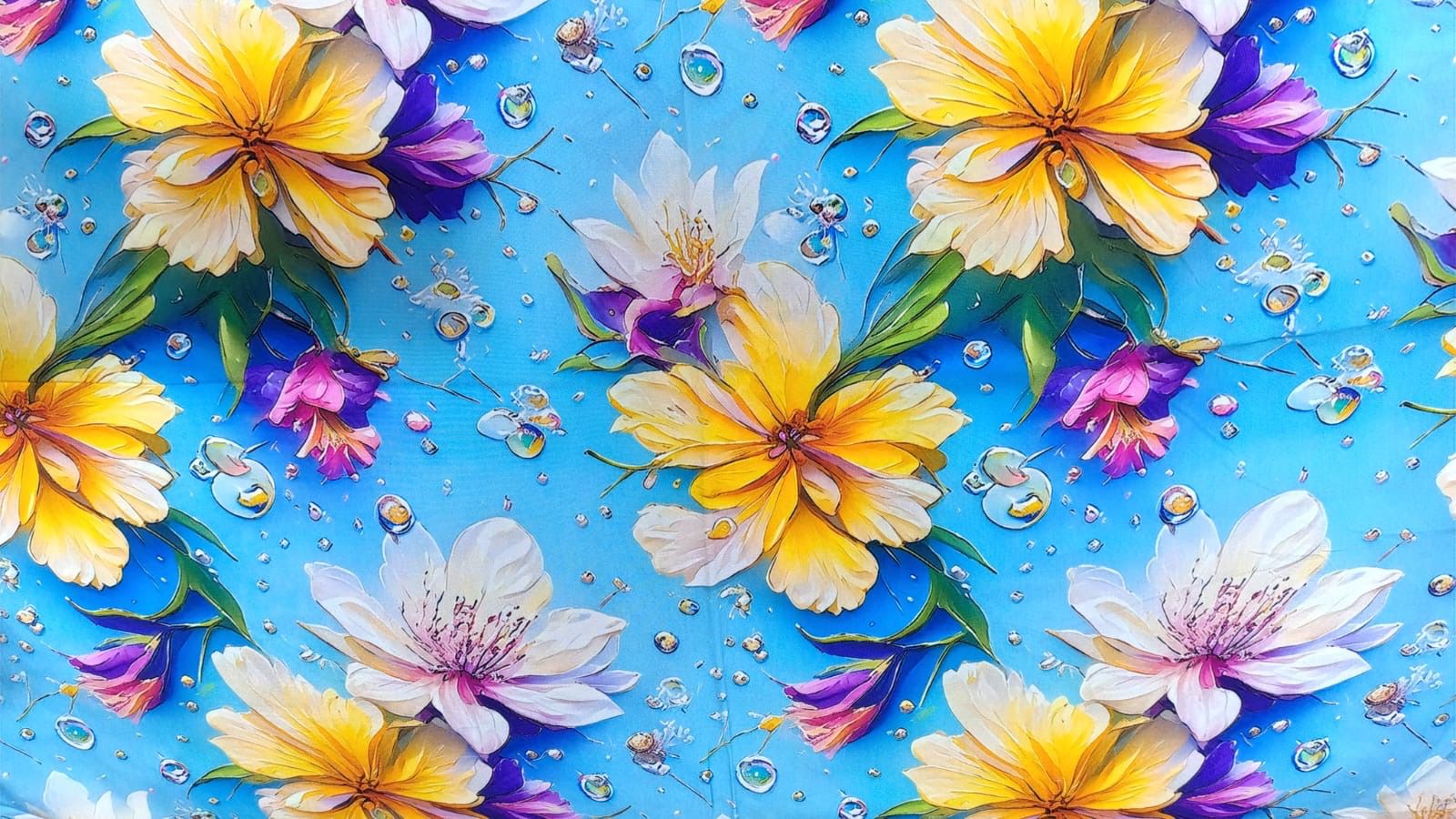 Chalis Rayon Estampado Botánico X Metro.