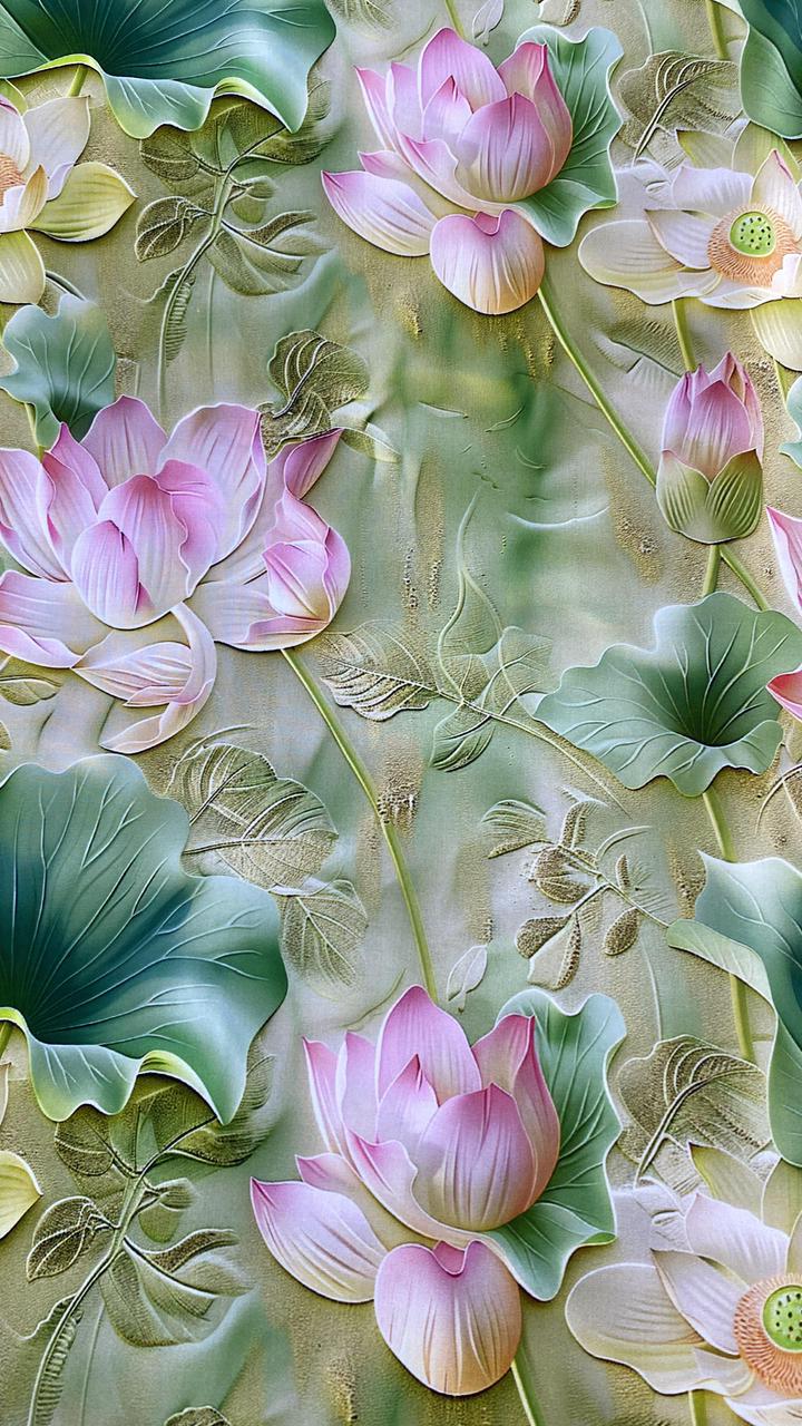 Chalis Rayon Estampado Botánico X Metro.