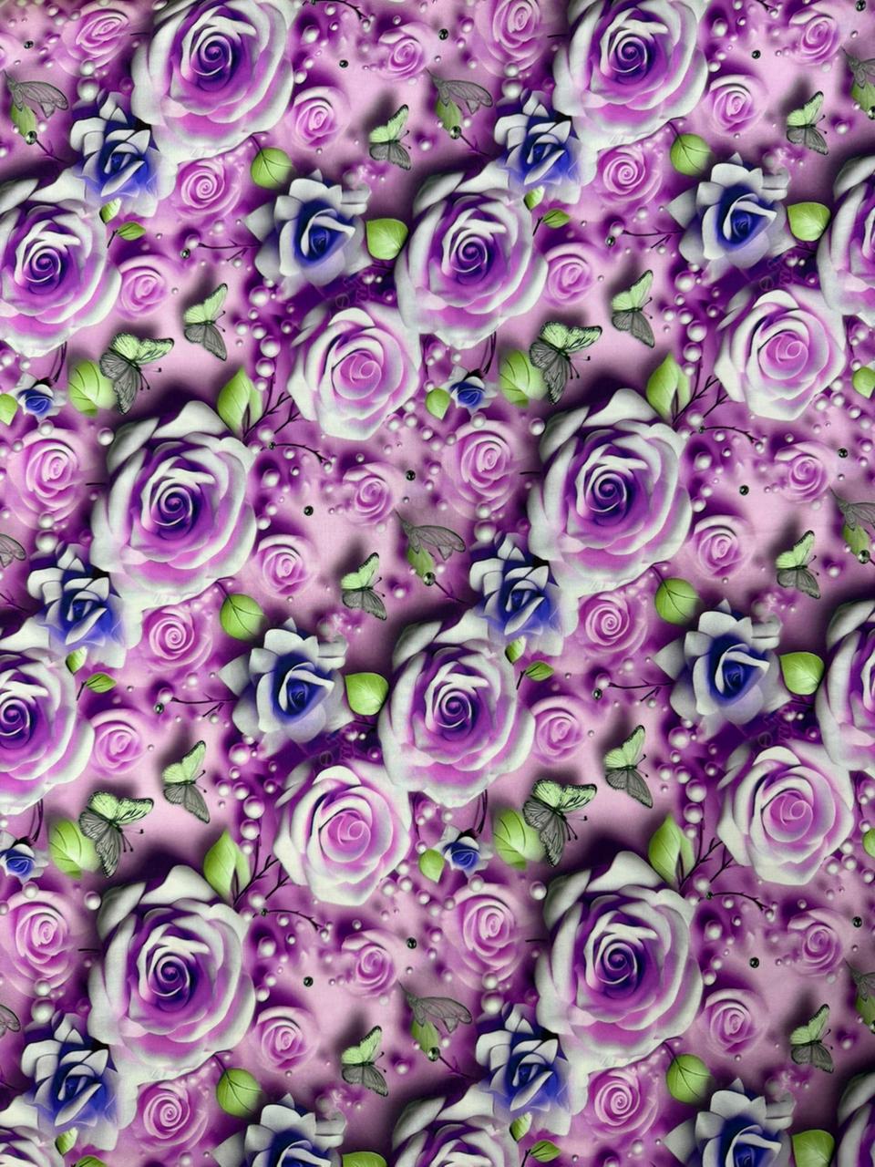 Chalis Rayon Estampado Floral X Metro.