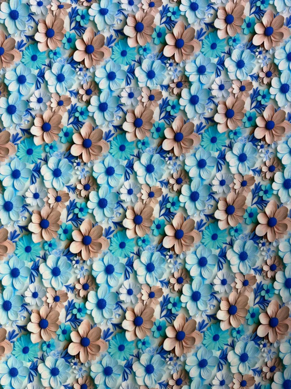 Chalis Rayon Estampado Floral X Metro.