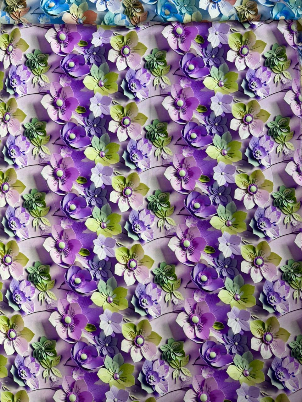 Chalis Rayon Estampado Floral X Metro.