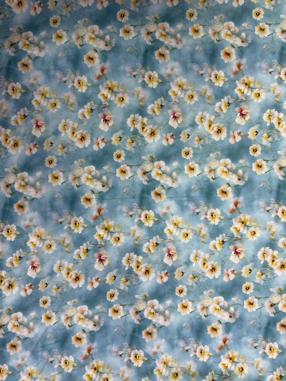 Chalis Rayon Estampado Floral X Metro.