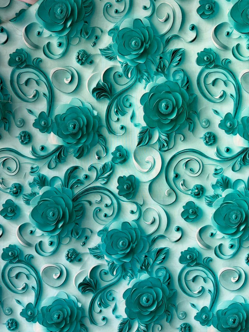 Chalis Rayon Estampado Floral X Metro.