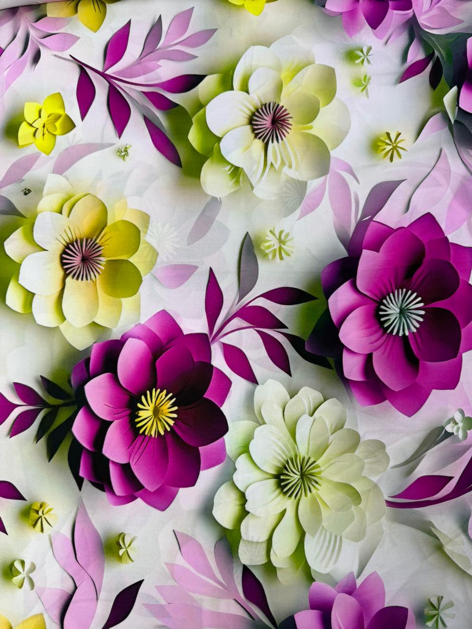 Chalis Rayon Estampado Floral X Metro.