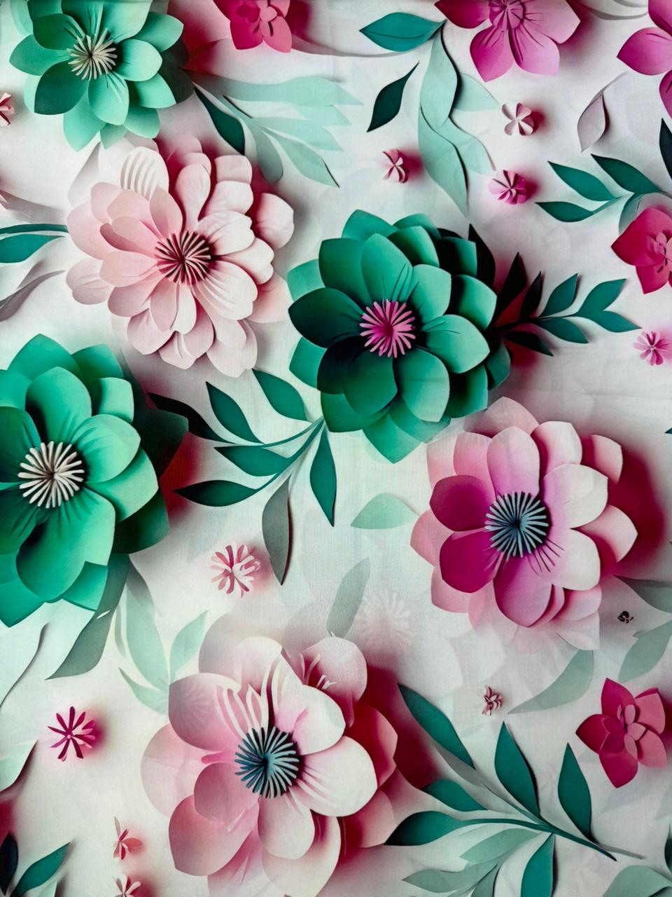 Chalis Rayon Estampado Floral X Metro.