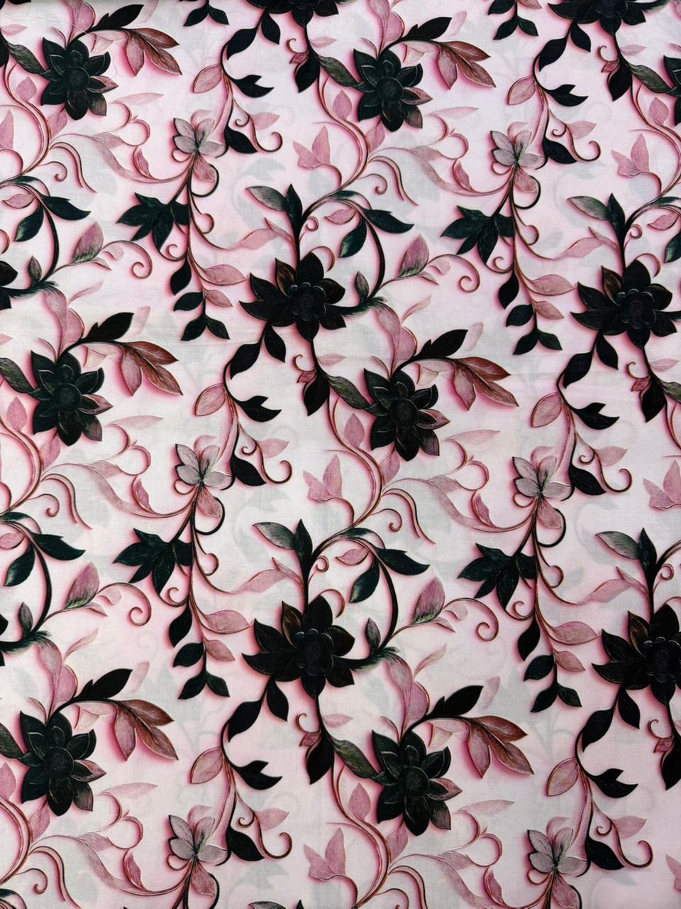 Chalis Rayon Estampado Floral X Metro.