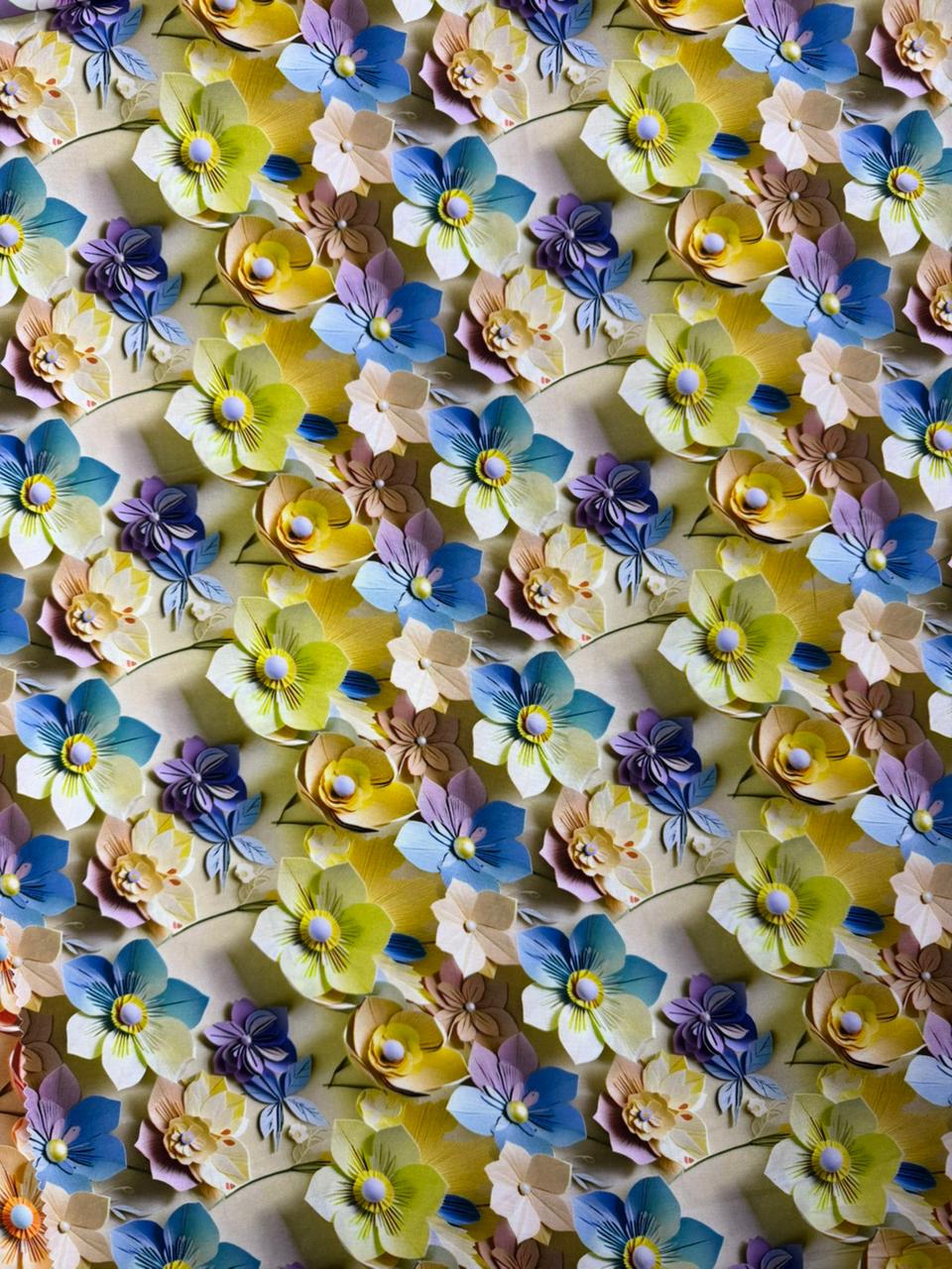 Chalis Rayon Estampado Floral X Metro.