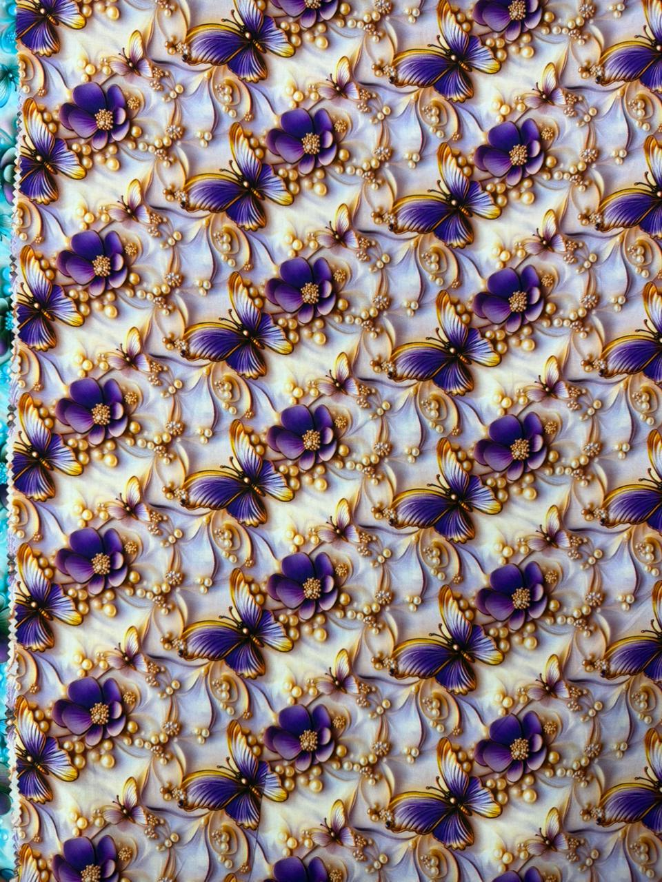 Chalis Rayon Estampado Floral X Metro.