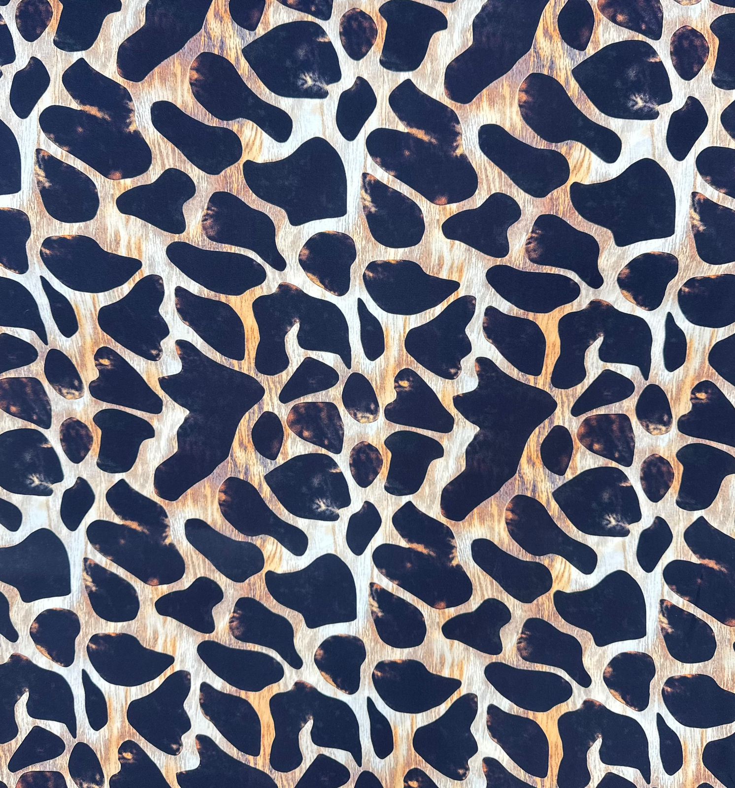 Chalis Rayon Estampado Animal Prient X Metro.