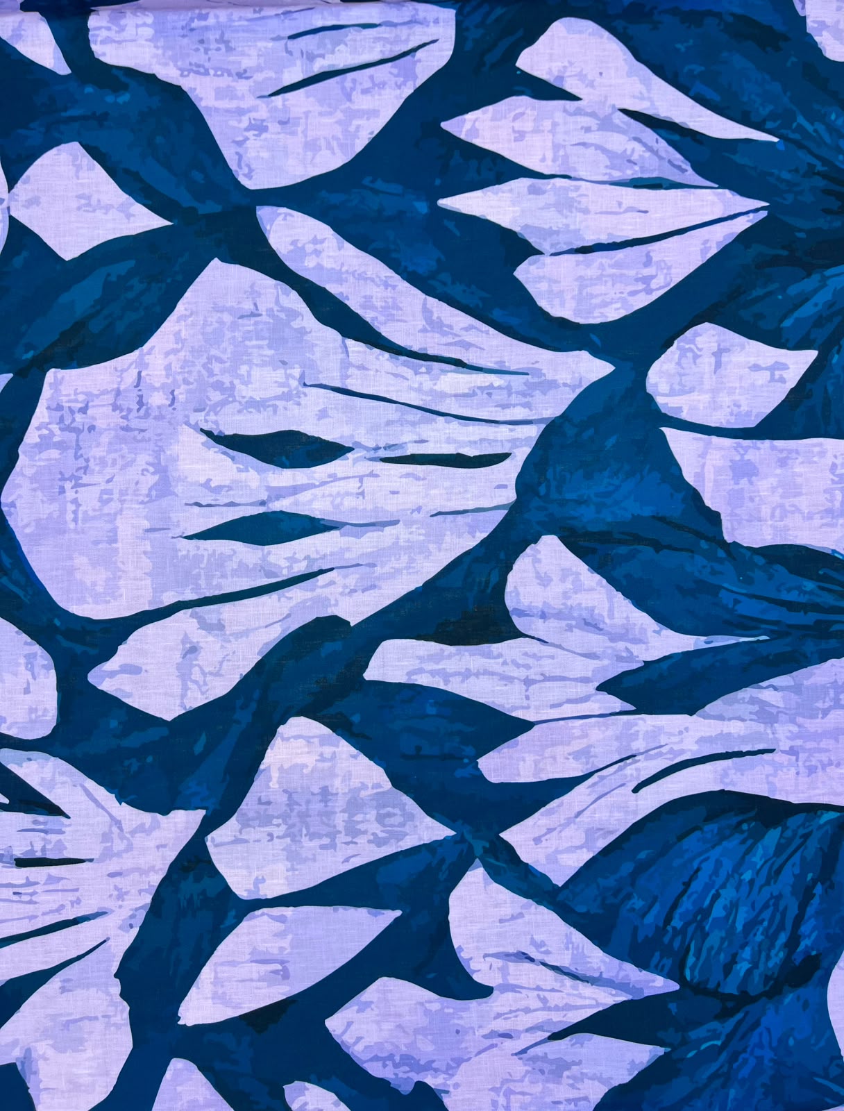 Lino Estampado Algodon X Metro.