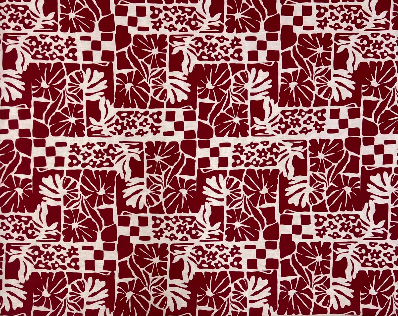 Lino Estampado Algodon X Metro.