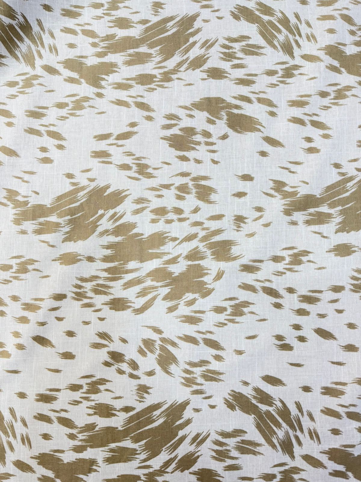 Lino Estampado Algodon X Metro.