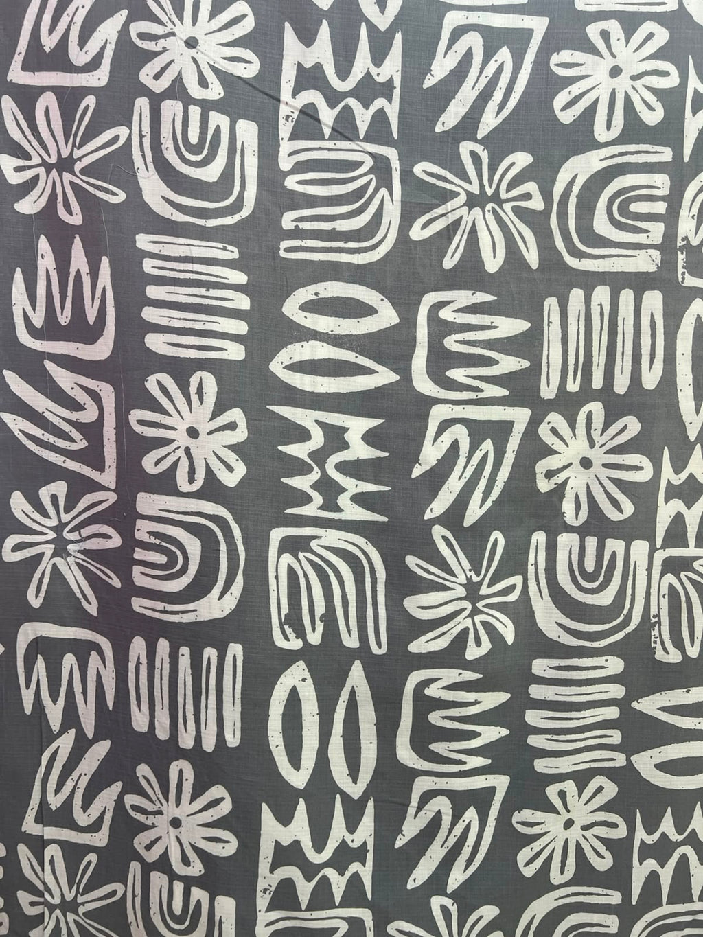 Lino Estampado Algodon X Metro.
