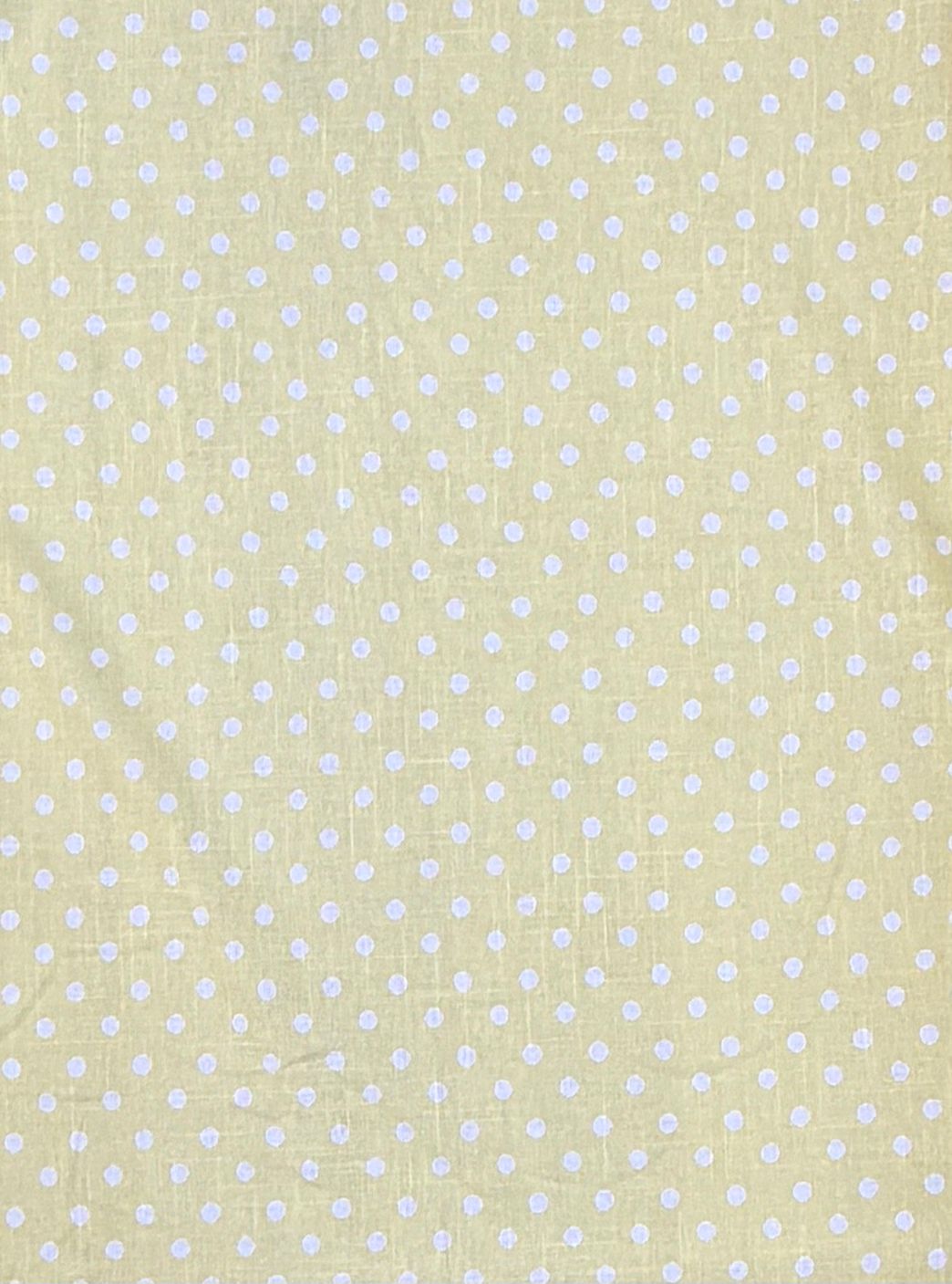 Lino Estampado Lunares X Metro.