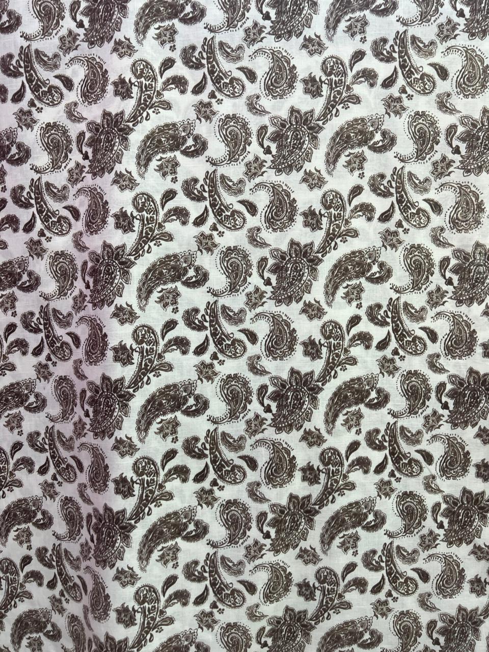 Lino Estampado X Metro.