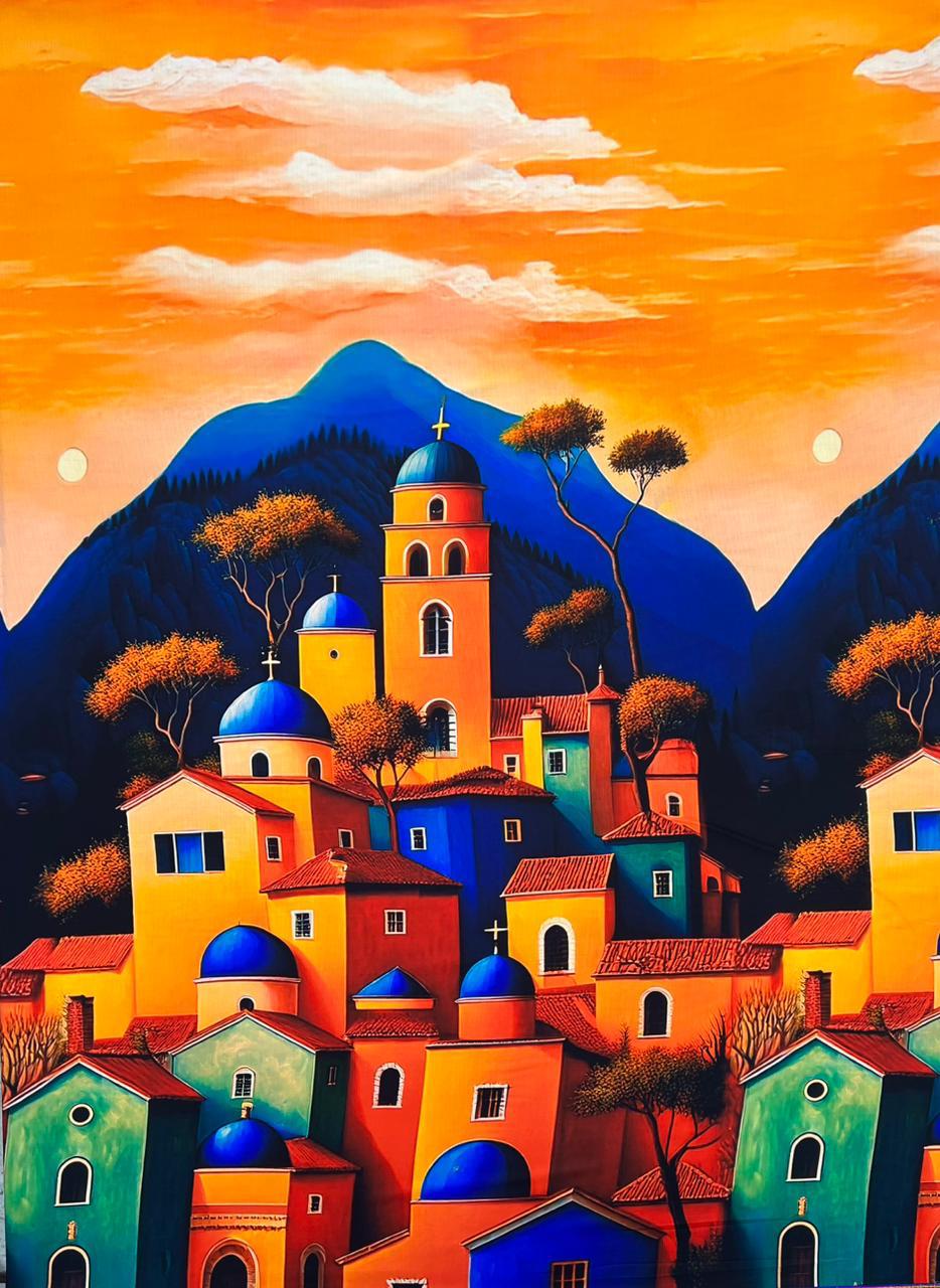 Lino Estampado X Metro.