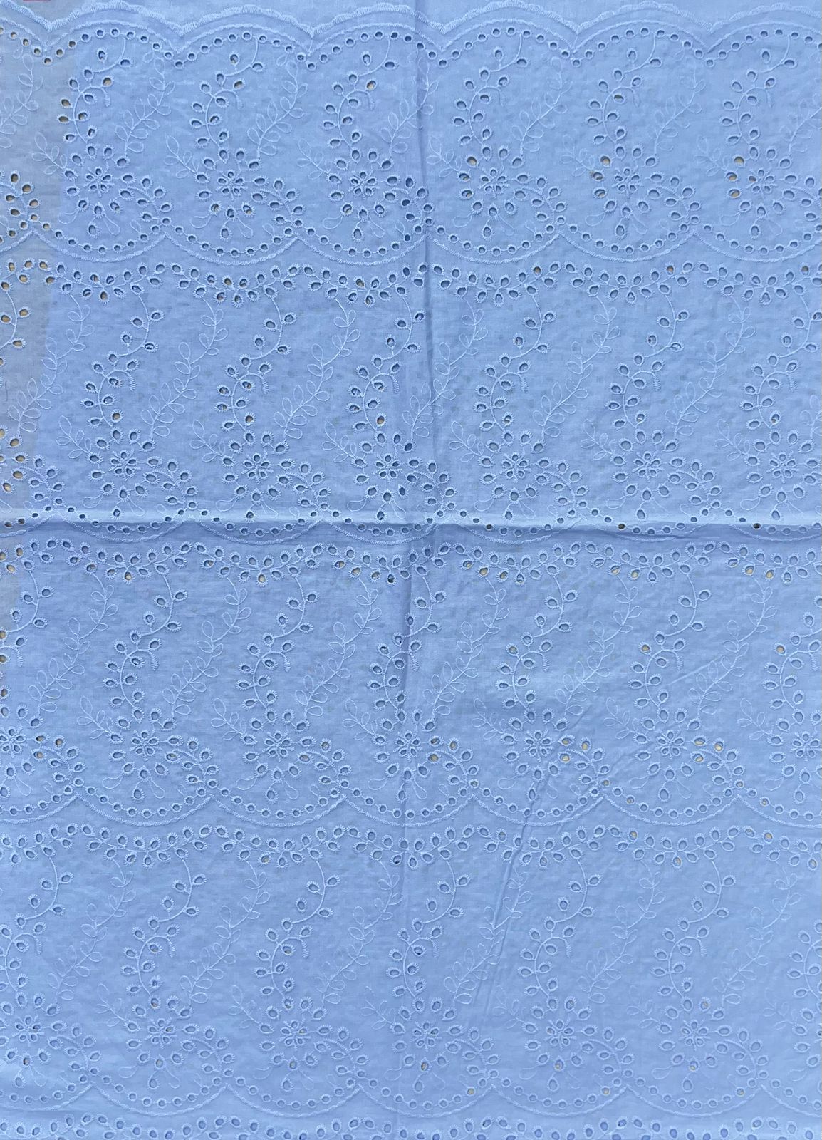 Ojalillo Unicolor Azul Bebe X Metro.