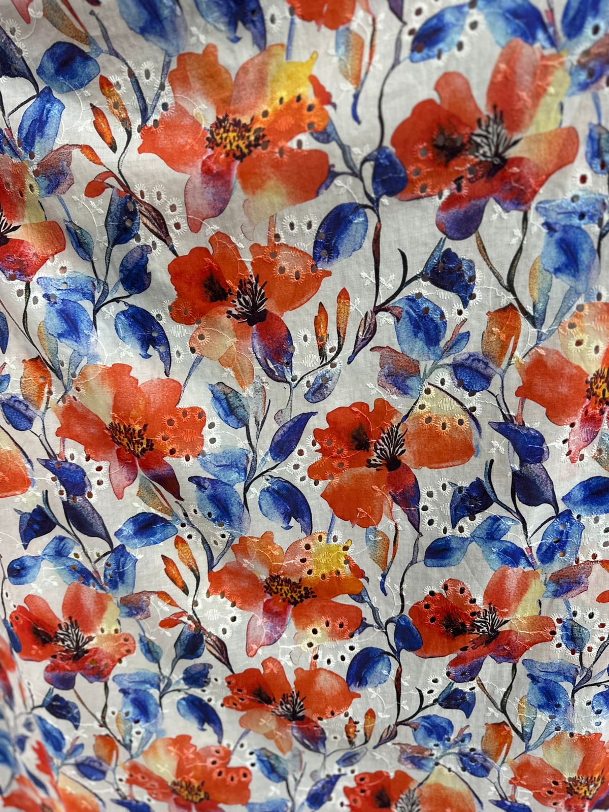 Ojalillo Estampado X Metro.