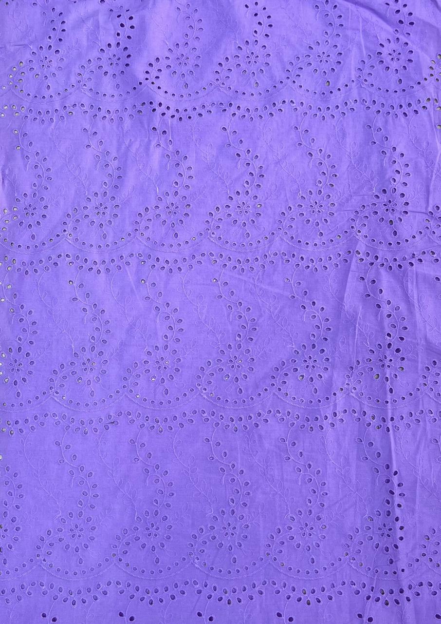 Ojalillo Unicolor Lila X Metro.