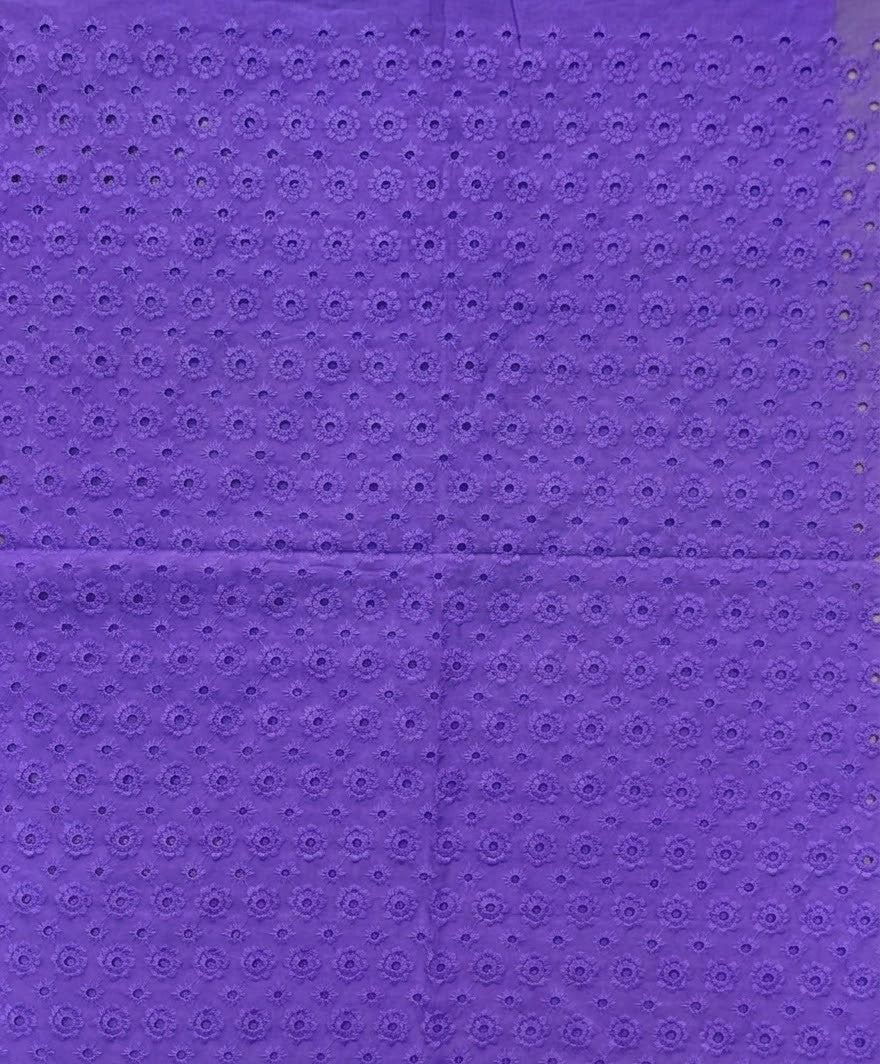 Ojalillo Unicolor Lila X Metro.