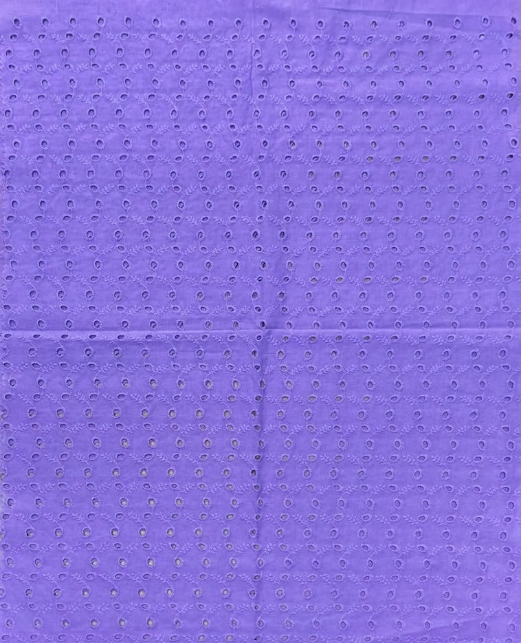 Ojalillo Unicolor Lila X Metro.