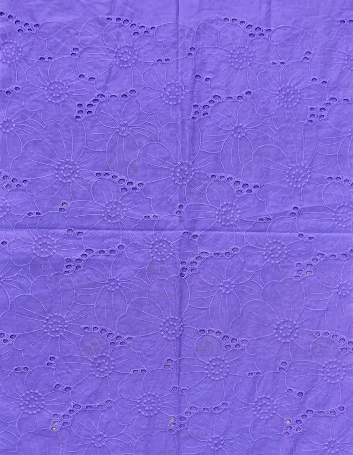 Ojalillo Unicolor Lila X Metro.