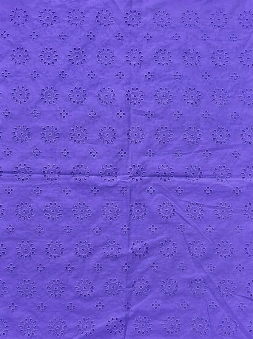 Ojalillo Unicolor Lila X Metro.