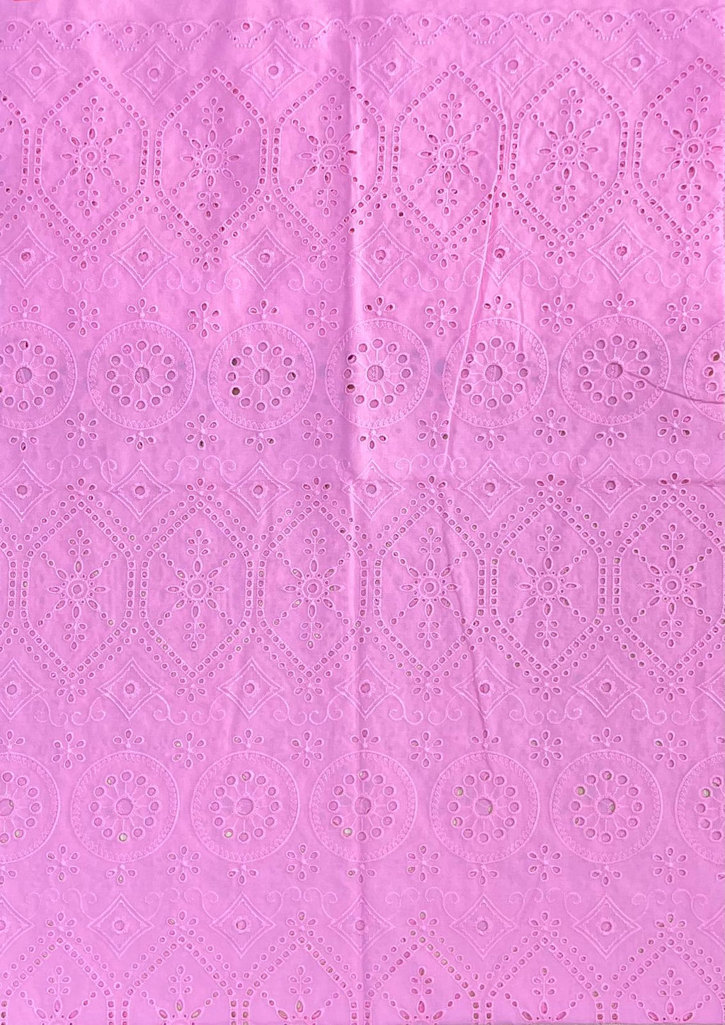 Ojalillo Unicolor Rosado X Metro.