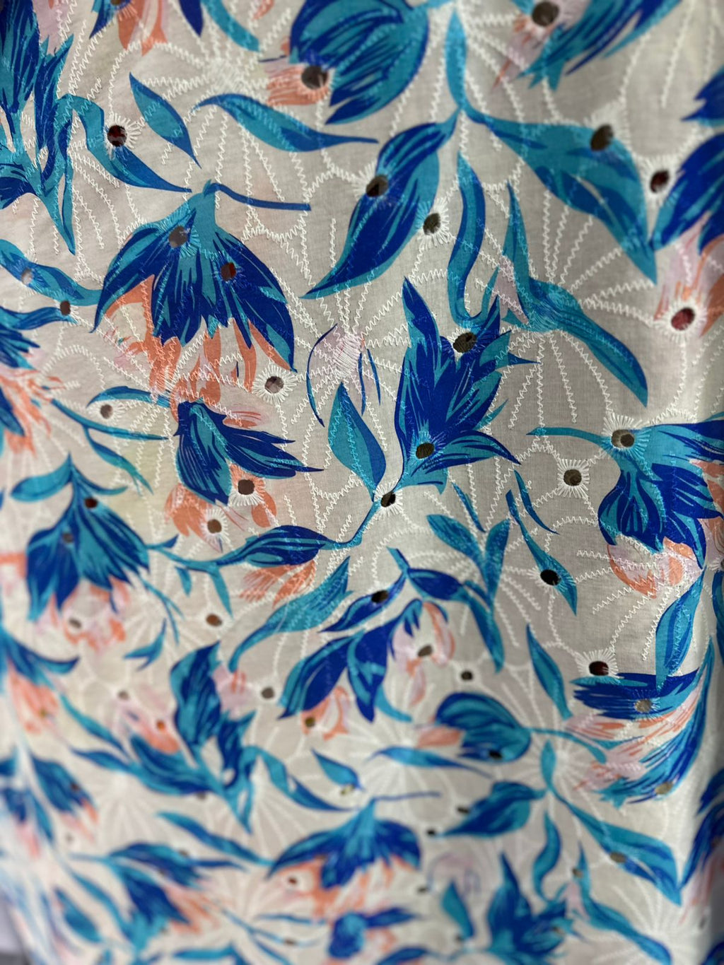 Ojalillo Estampado X Metro.