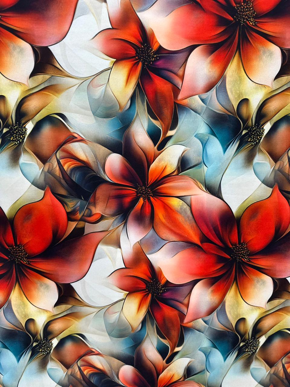 Tela Seda Mango 3D X Metro