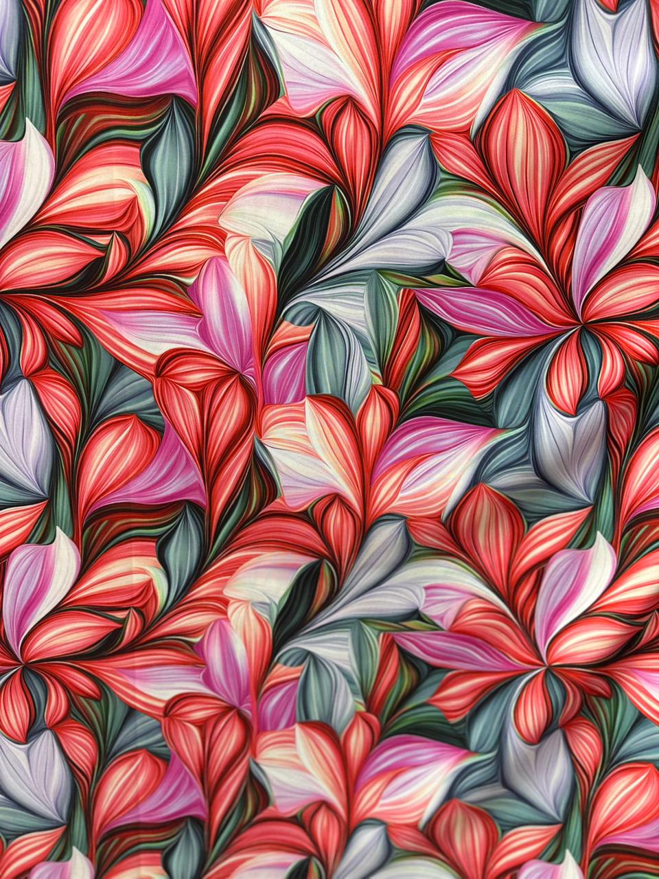 Tela Seda Mango 3D X Metro