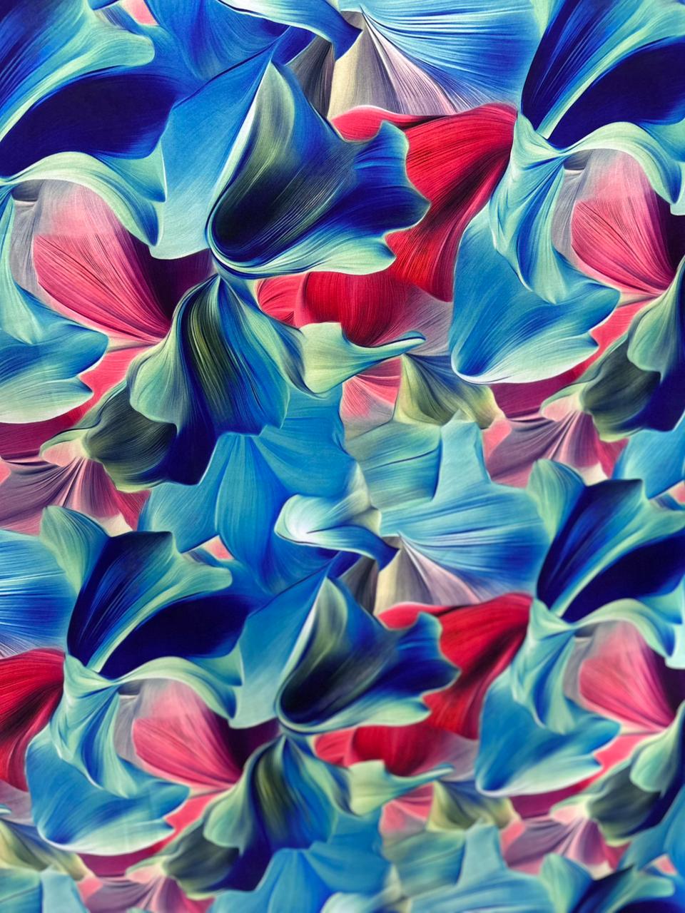 Tela Seda Mango 3D X Metro