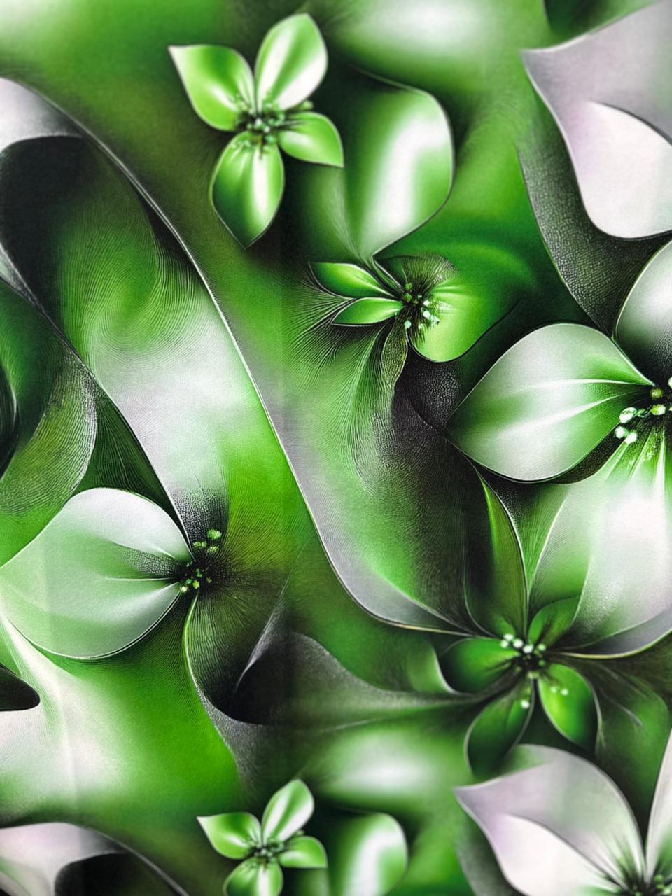 Tela Seda Mango 3D X Metro