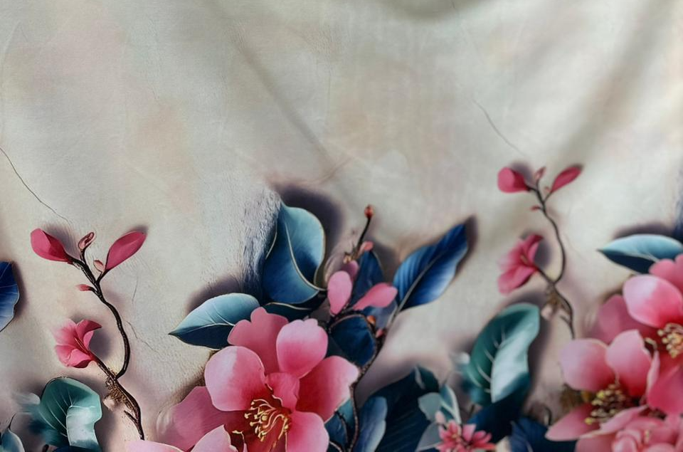 Tela Seda Mango 3D X Metro