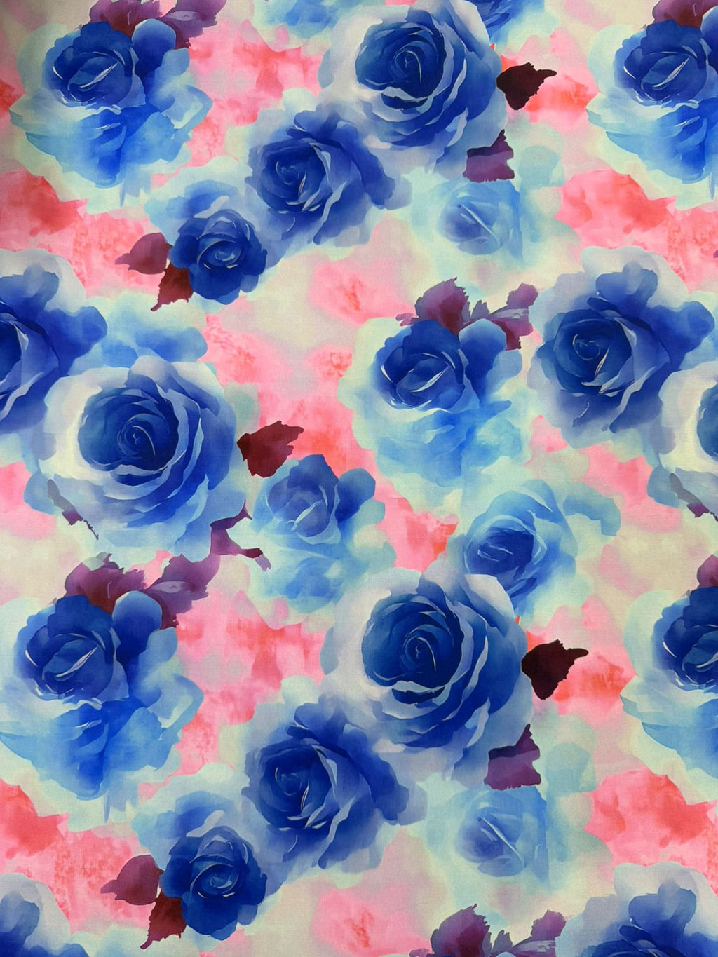 Seda Mango Estampado 3D Floral X Metro